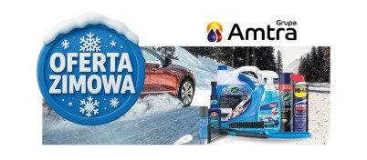 Zadbaj o swoje auto na zimę z produktami od Grupy AMTRA!