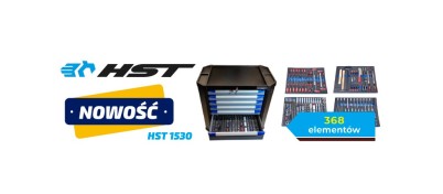 Nowość  – Wózek narzędziowy HST 1530 z zestawem 368 elementów