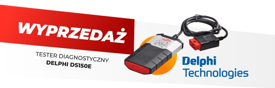 WYPRZEDAŻ – Tester Diagnostyczny Delphi DS150E z licencją GRATIS!