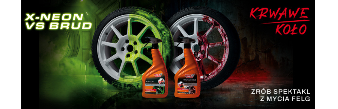 Maksymalna czystość felg i opon!